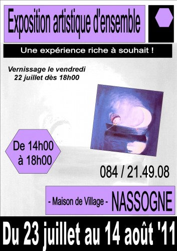 nassogne, artistes, exposition